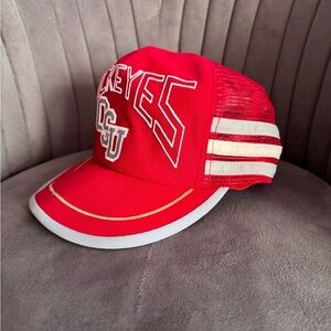 Ohio State Buckeyes Vintage Trucker Hat One Size